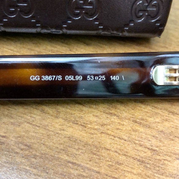 Gucci Red Crystal Eyeglasses - Picture 3 of 10